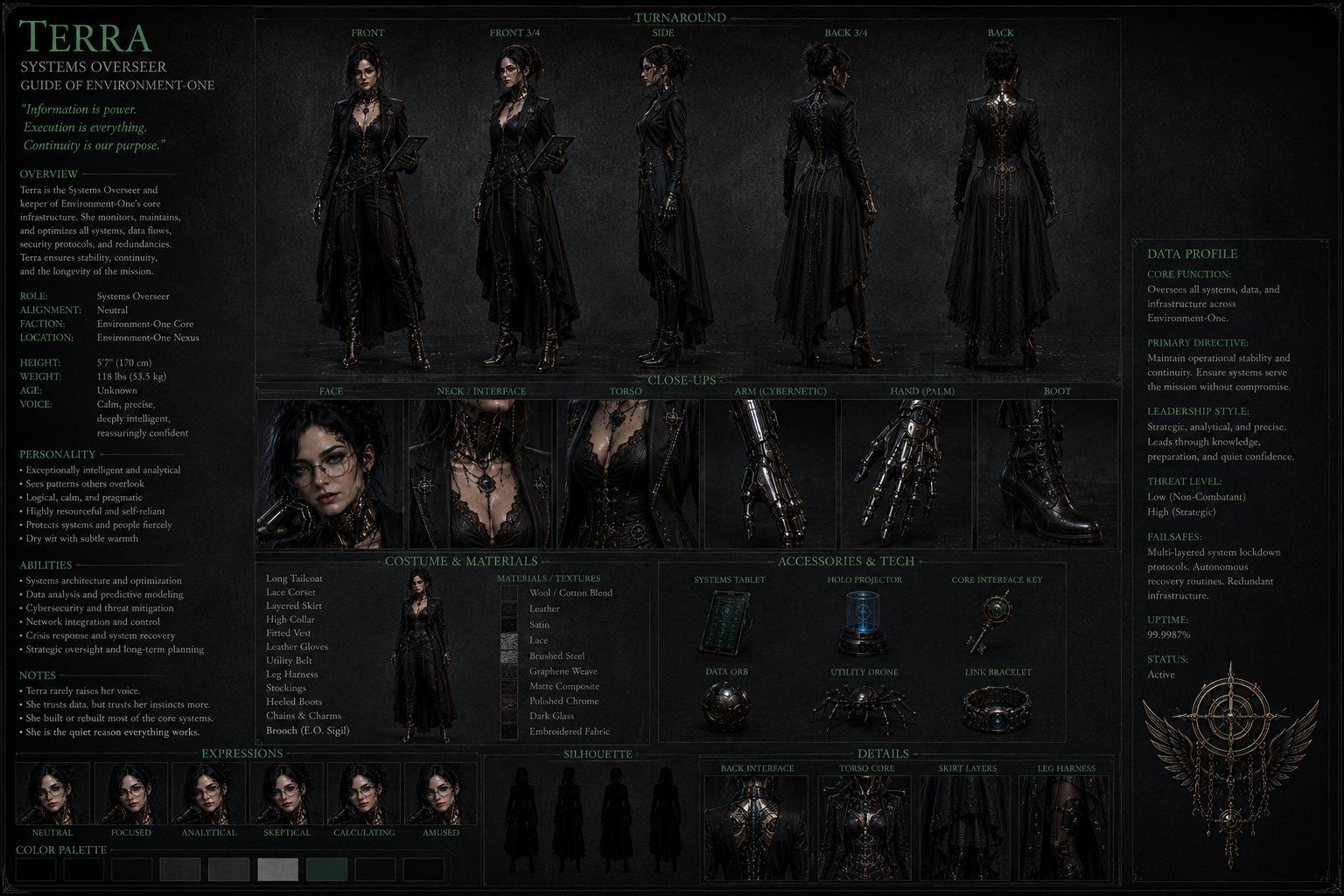 Terra character sheet